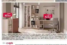 Agata Meble Witryna niska 1W Alice Springs oferta