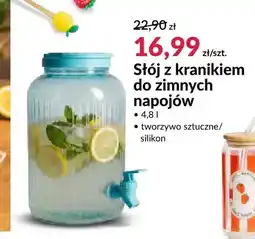 Agata Meble Słój z kranikiem do zimnych napojów oferta