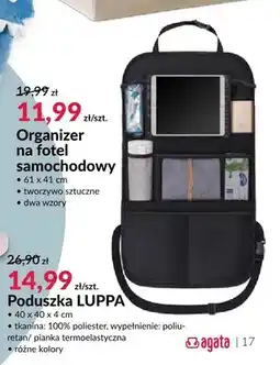 Agata Meble Organizer na fotel samochodowy oferta