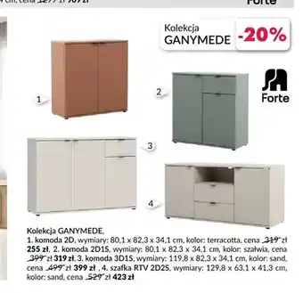 Komoda 2D Forte Ganymede