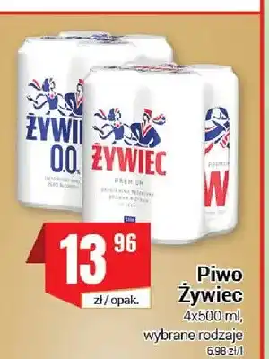 Piwo bezalkoholowe Żywiec 0.0% 4-pak