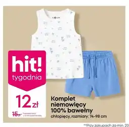 Pepco Komplet niemowlęcy chłopięcy oferta