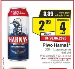 Delikatesy Sezam Piwo Harnaś Jasne Pełne oferta