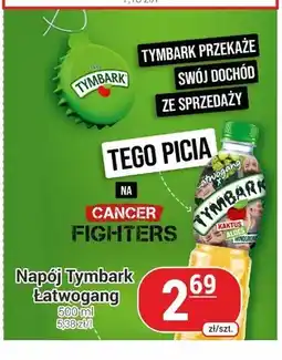 Delikatesy Sezam Napój Tymbark Łatwogang kaktus aloes winogrono oferta