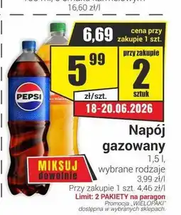 Delikatesy Sezam Napój gazowany Pepsi oferta