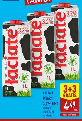 ALDI Mleko 3,2% UHT Łaciate oferta
