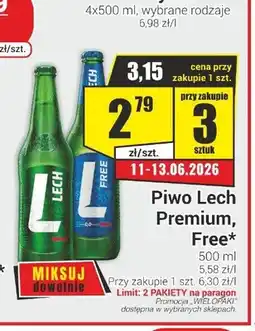 Delikatesy Sezam Piwo Lech Premium oferta