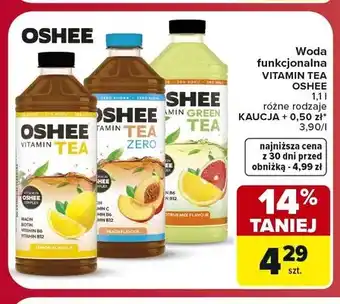 Woda funkcjonalna Oshee Vitamin Tea Peach