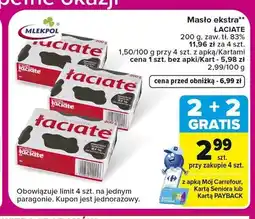 Carrefour Masło ekstra Łaciate oferta