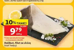 Auchan Halibut filet ze skórą oferta