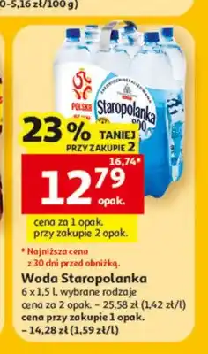 Auchan Woda Staropolanka 6-pak oferta