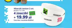 Auchan Miseczki Minecraft zestaw 2-pak oferta