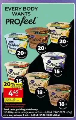Auchan Serek proteinowy Valio PROfeel oferta