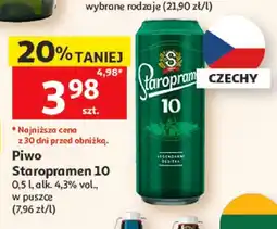 Auchan Piwo Staropramen 10 oferta