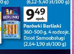 Auchan Parówki Berlinki oferta
