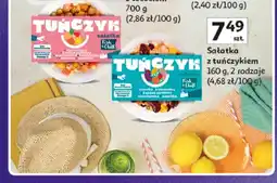 Auchan Sałatka z tuńczykiem Fish & Chill z kaszą kuskus oferta