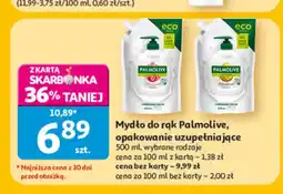 Auchan Mydło do rąk Palmolive opakowanie uzupełniające oferta