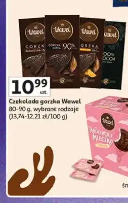 Auchan Czekolada gorzka Wawel oferta