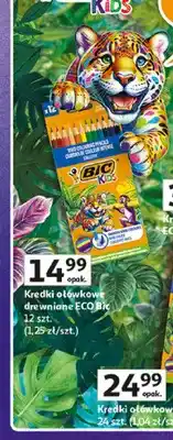 Auchan Kredki ołówkowe drewniane BIC Kids ECO Bic oferta