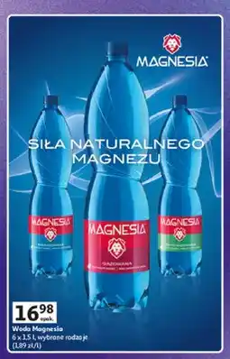 Auchan Woda mineralna Magnesia 6-pak oferta