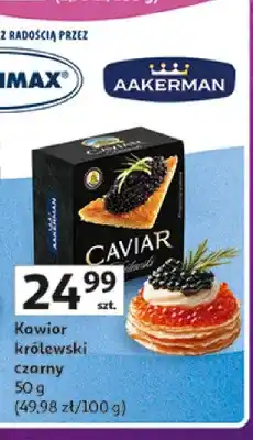 Auchan Kawior królewski czarny Aakerman oferta