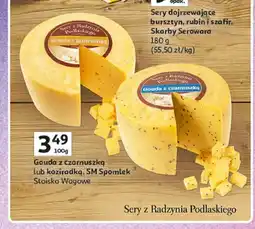 Auchan Ser Gouda z czarnuszką Spomlek oferta