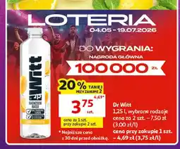 Auchan Napój niegazowany Dr Witt oferta