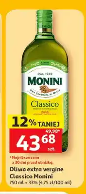 Auchan Oliwa extra vergine Classico Monini oferta