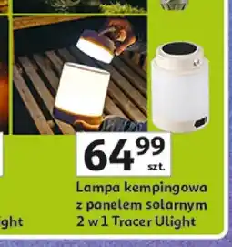 Auchan Lampa kempingowa z panelem solarnym 2 w 1 Tracer Ulight oferta