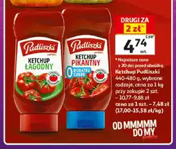 Auchan Ketchup łagodny Pudliszki oferta