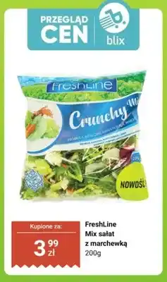 Dino Mix sałat z marchewką FreshLine oferta