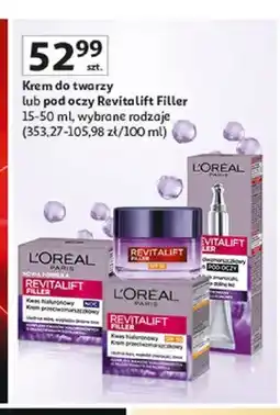 Auchan Krem do twarzy L'Oréal Paris Revitalift Filler oferta