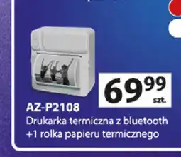 Auchan Drukarka termiczna z bluetooth Vakoss AZ-P2108 oferta