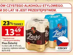 Auchan Piwo Žatecký Světlý Ležák 4-pak oferta
