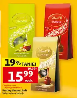 Auchan Praliny Lindor Lindt oferta