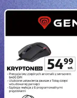 Auchan Mysz Genesis Krypton 220 oferta