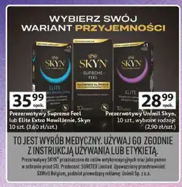 Auchan Prezerwatywy SKYN Supreme Feel oferta