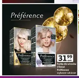 Auchan Farba do włosów L'Oréal Paris Préférence 10,2 oferta