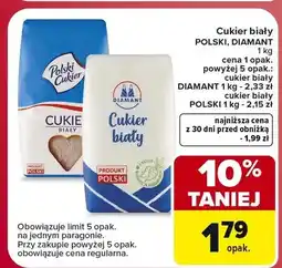 Carrefour Cukier biały Diamant oferta