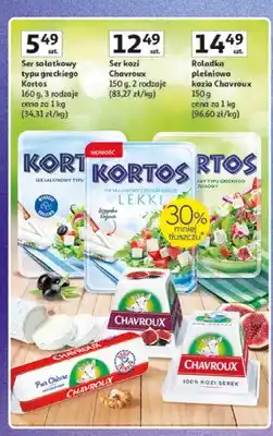 Auchan Ser sałatkowy typu greckiego Kortos oferta