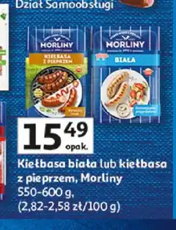Auchan Kiełbasa biała Morliny oferta