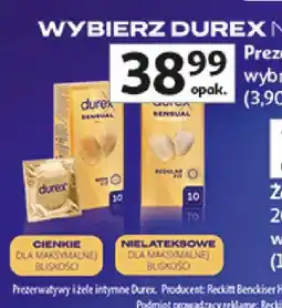 Auchan Prezerwatywy Durex oferta