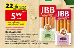Auchan Kiełbaski białe koktajlowe JBB Bałdyga oferta