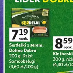 Auchan Serdelki z serem Dolina Dobra oferta