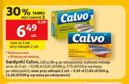 Auchan Sardynki w oleju słonecznikowym z chili Calvo oferta