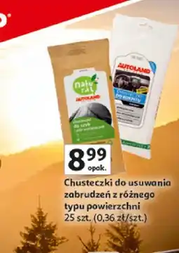 Auchan Chusteczki do usuwania zabrudzeń Autoland oferta