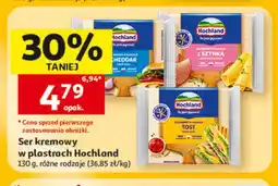 Auchan Ser kremowy w plastrach Tost Hochland oferta
