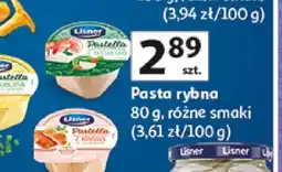 Auchan Pasta rybna Lisner Pastella oferta