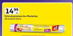 Auchan Folia aluminiowa Jan Niezbędny 30 m oferta