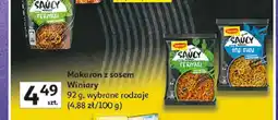 Auchan Makaron z sosem Winiary oferta